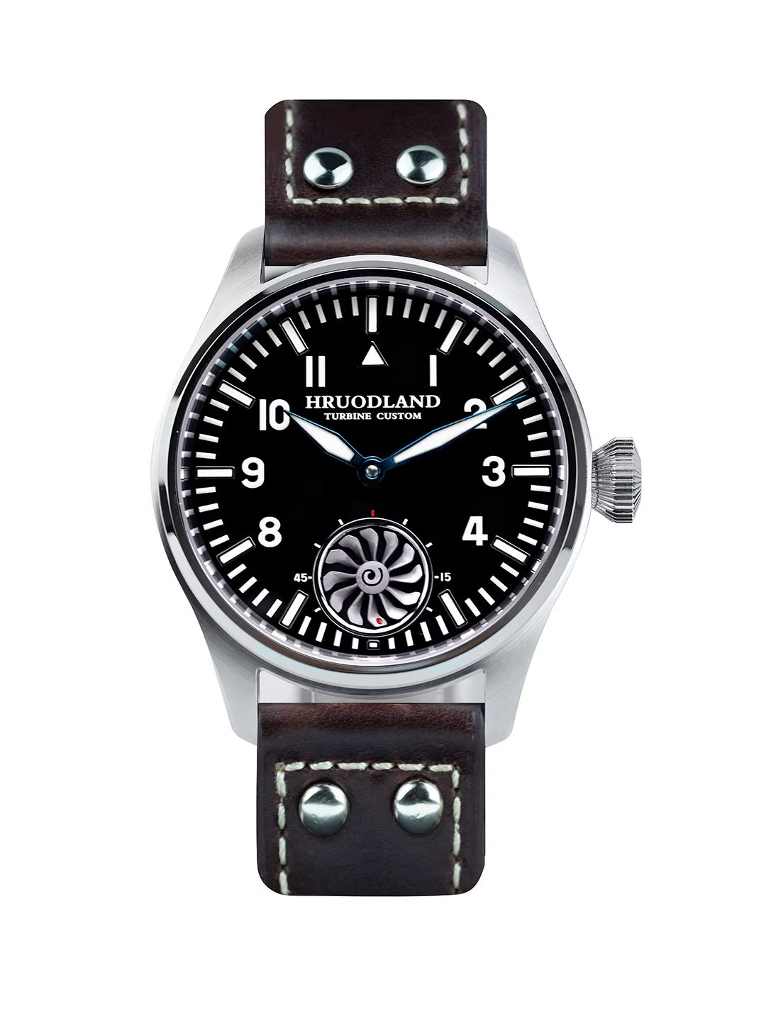 Tourbillon Movement Watch - Hruodland – montre mécanique manuelle pour