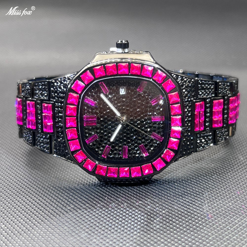 Luxury Watch Iceberg - Montre de luxe MISSFOX pour homme,