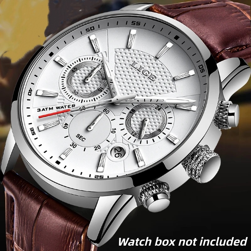 Luxury Watch Tier - Nouvelle Montre Homme en Cuir 2026