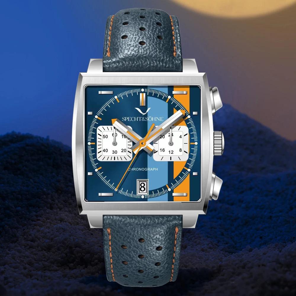 Luxury Watch Holder For Men - Montre Specht & Söhne pour hommes,