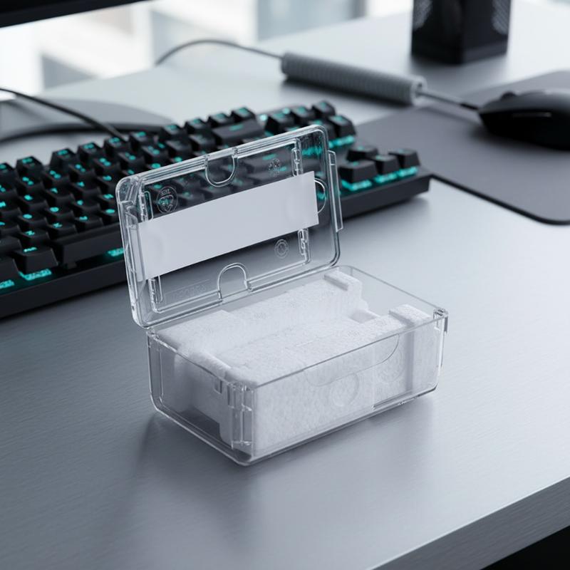 Luxury Watch Case Travel - Boîte à montre vintage transparente pour