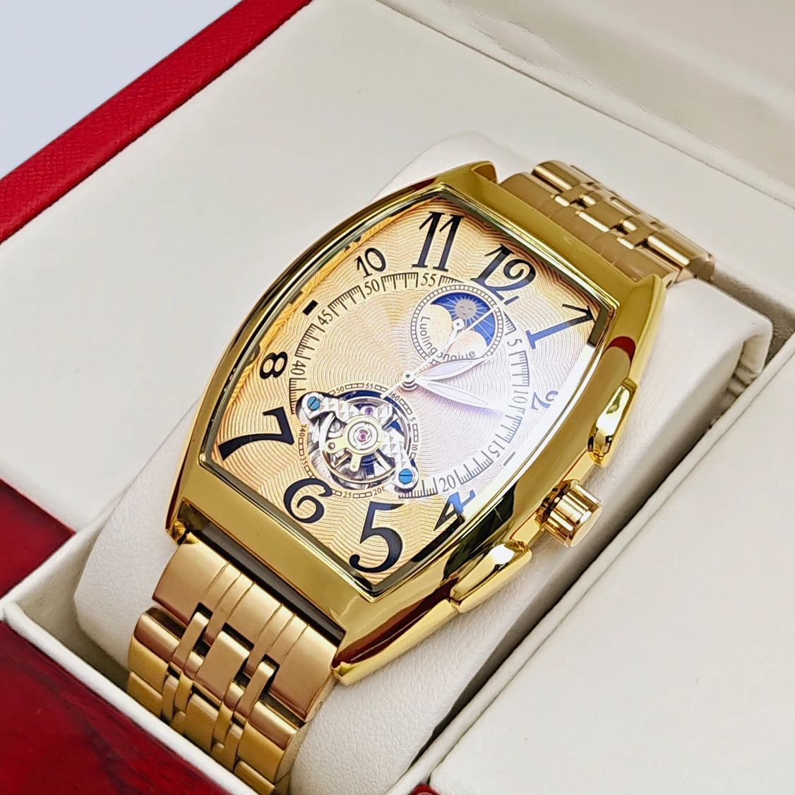 Luxury Watch Tier - Montre mécanique pour hommes d'affaires en