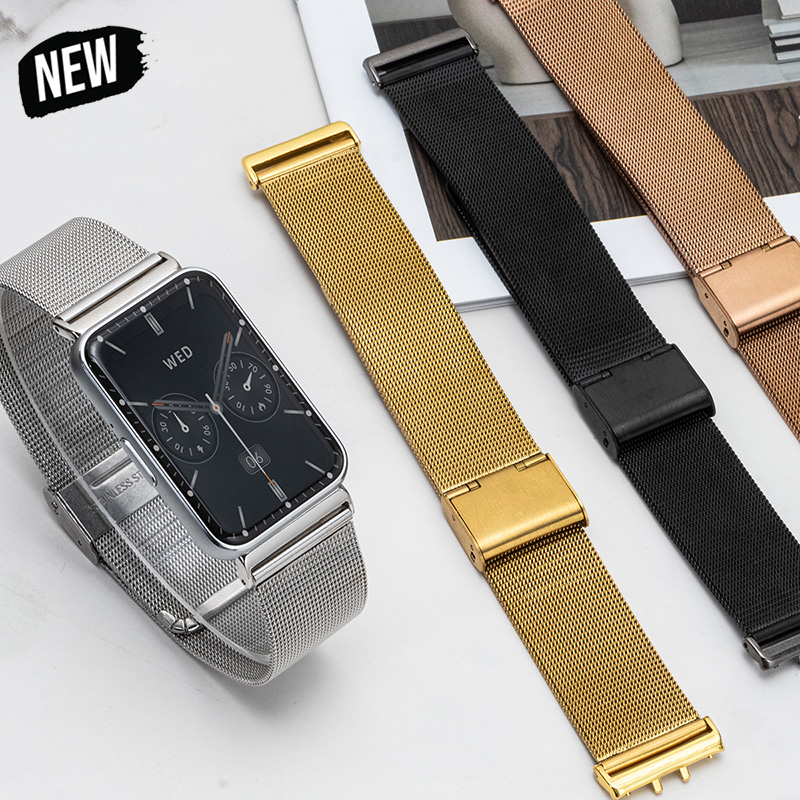 Luxury Watch Galaxy - Bracelet en acier inoxydable pour Samsung