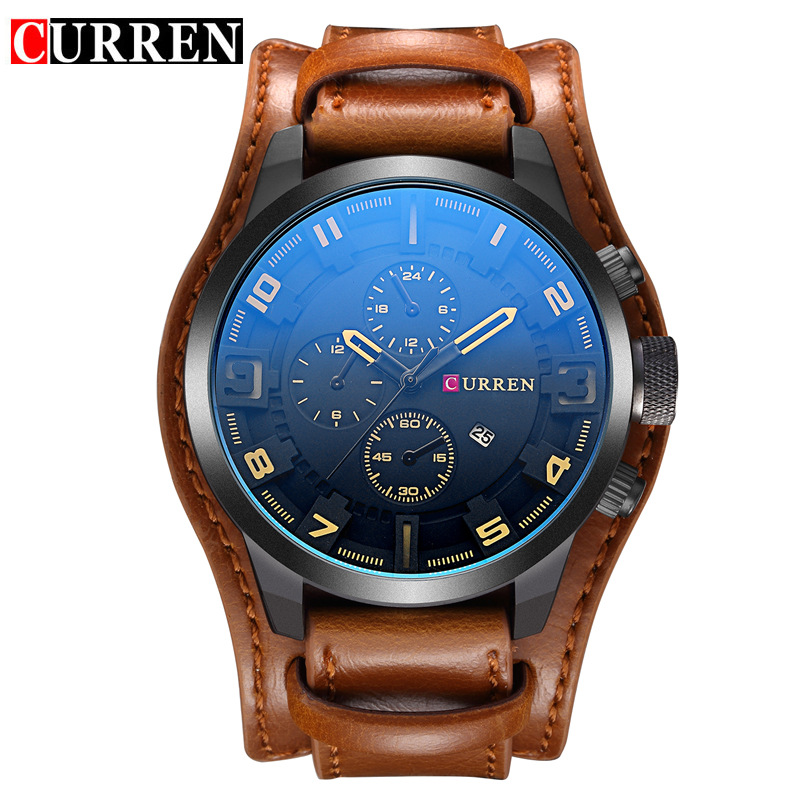 Luxury Watch Apple - Montre CURREN 8225 de luxe avec