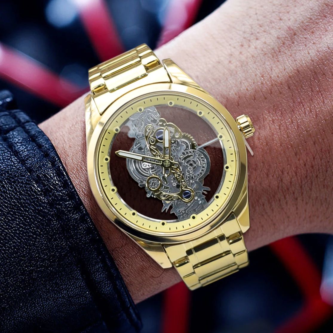 Luxury Watch Tier - Montre pour hommes automatique d'affaires de