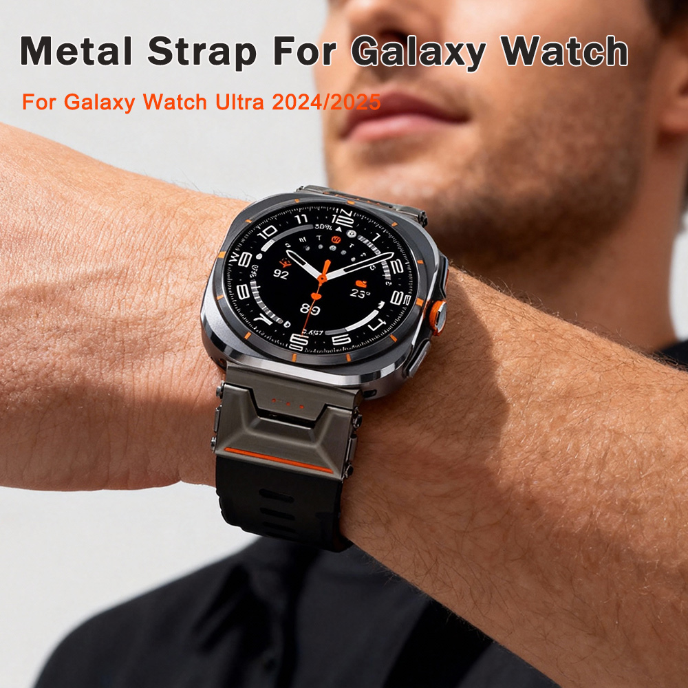 Luxury Watch Galaxy - Bracelet en caoutchouc et Silicone pour