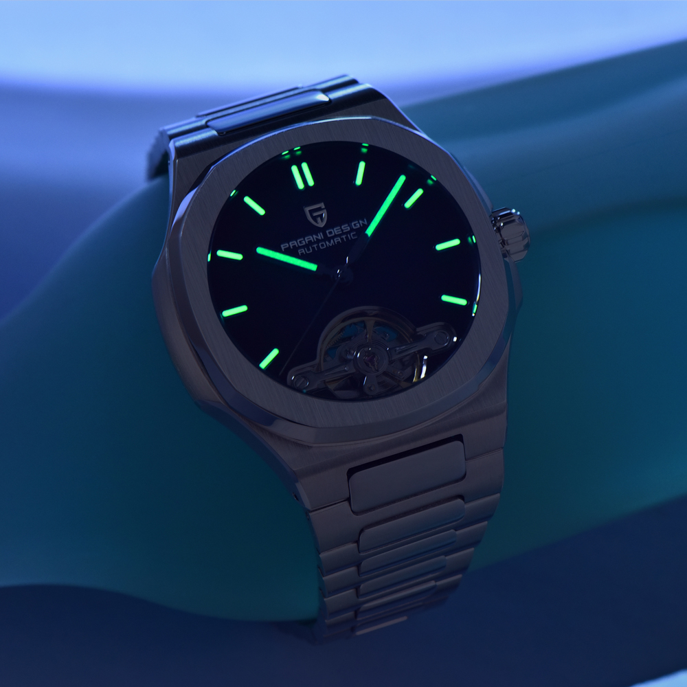 Tourbillon Movement Watch - Nouvelle Montre Mécanique Homme PAGANI DESIGN