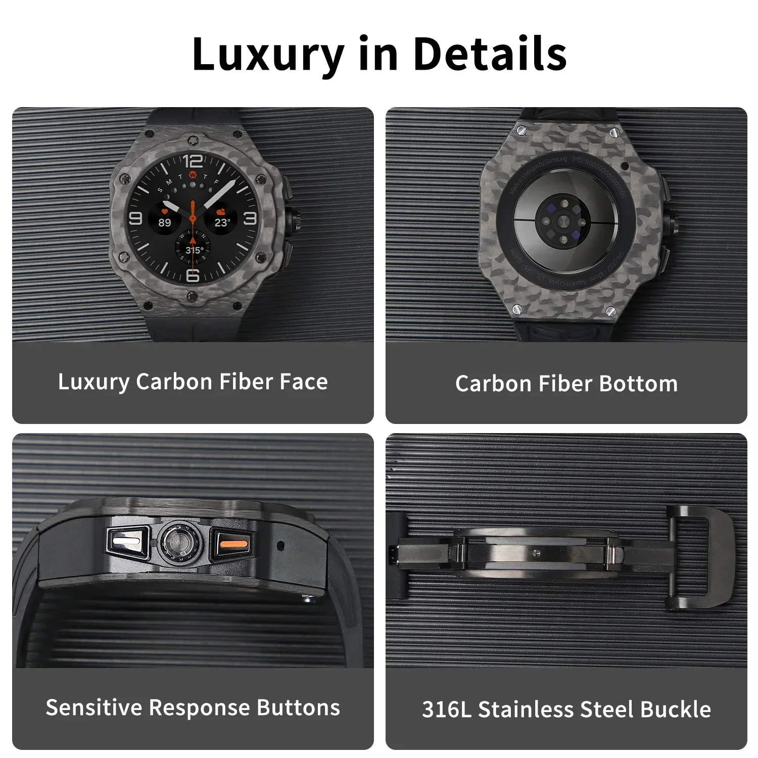 Kit de modification de luxe po - Luxury Watch Galaxy avis et prix