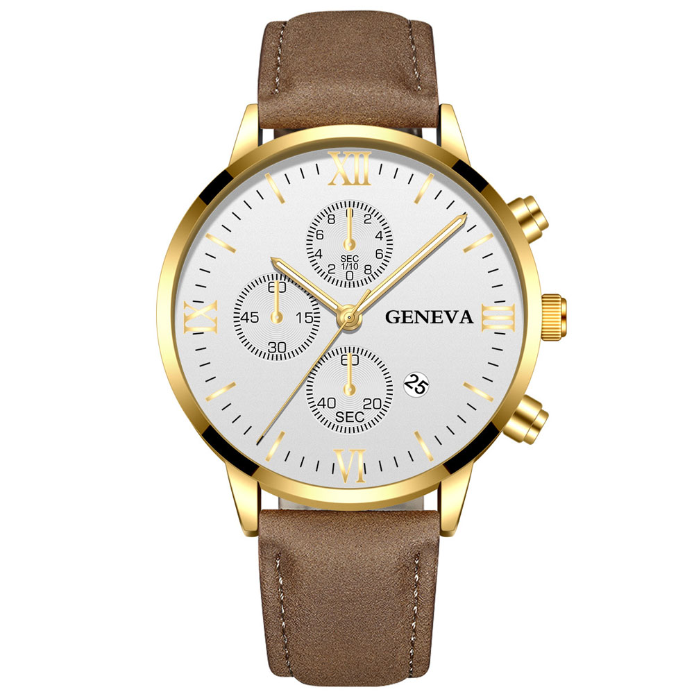 Genève mode hommes Date boîtie - Luxury Watch Holder For Men avis et prix