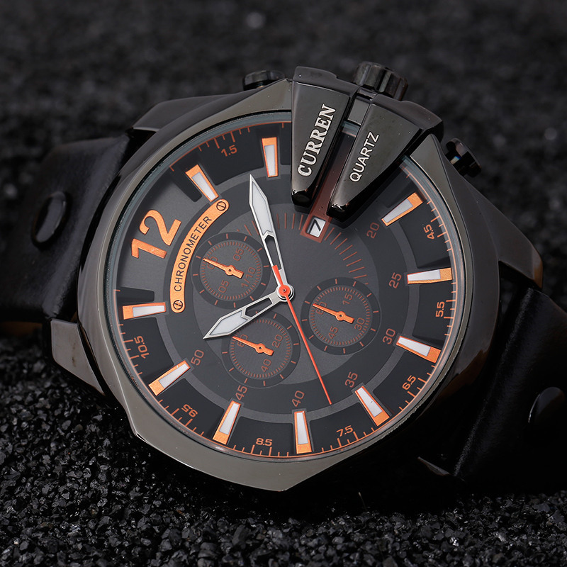 Curren hommes montres haut de  - Luxury Watch Holder For Men avis et prix