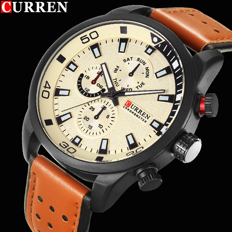 CURREN – montre à quartz étanc - Luxury Watch Mockup avis et prix