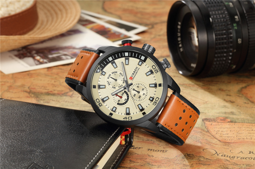 CURREN – montre à quartz étanc - Luxury Watch Mockup avis et prix