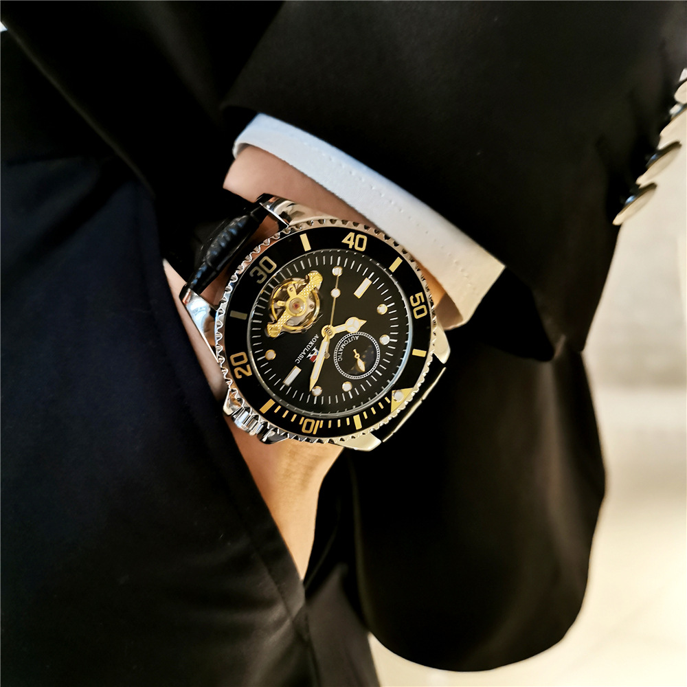 Montre mécanique AOKULASIC Fas - Tourbillon Movement Watch avis et prix