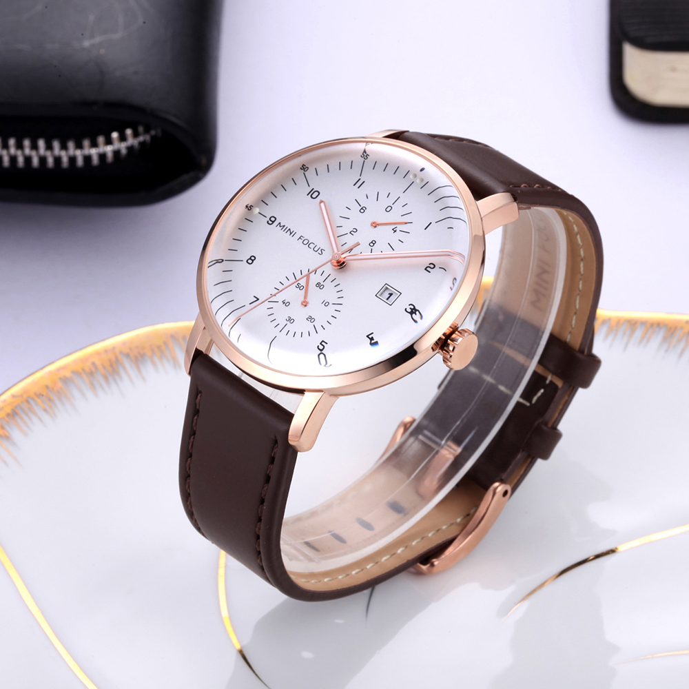 MINI FOCUS-Montre à quartz de  - Luxury Watch Holder For Men avis et prix