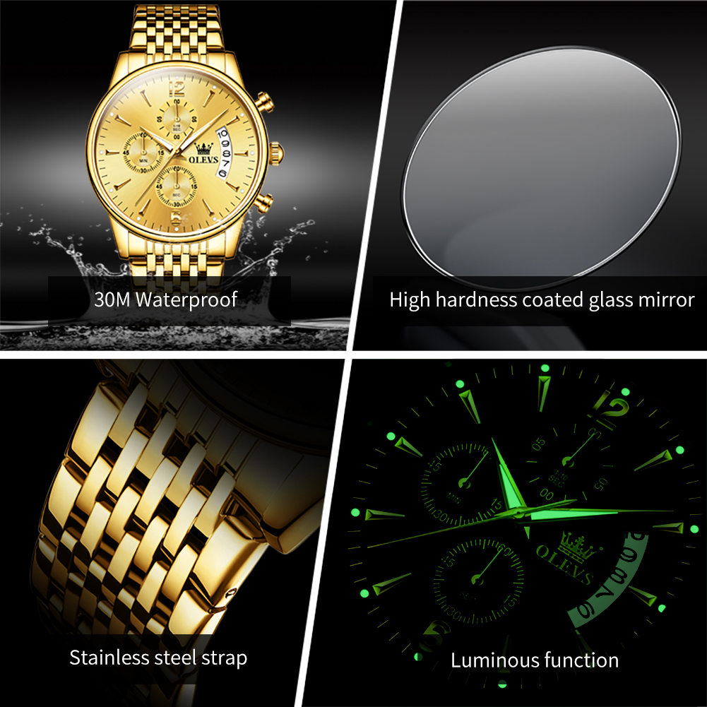 OLEVS marque de luxe montre à  - Luxury Watch Mockup avis et prix