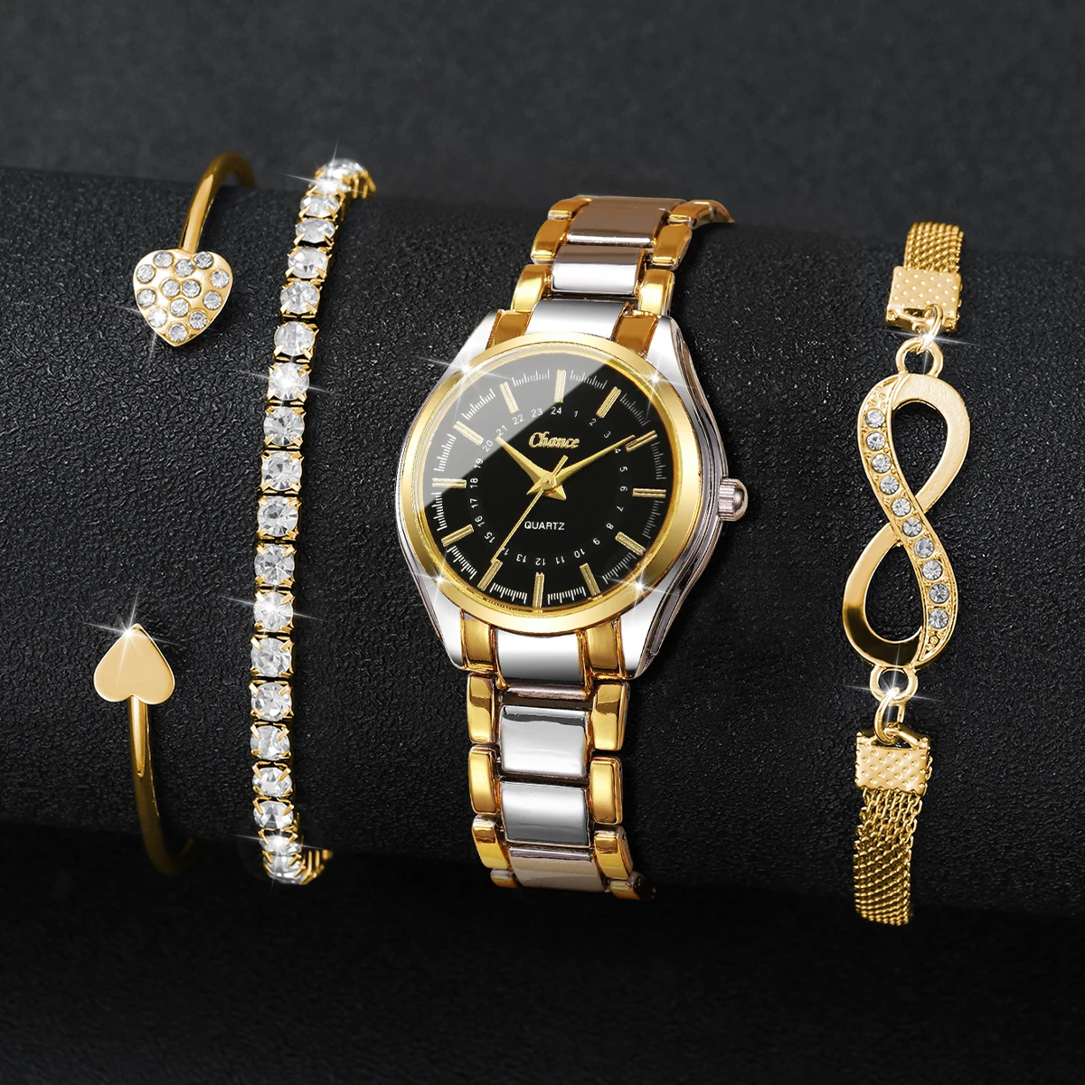 Ensemble de 4 montres élégante - Luxury Watch Case Travel avis et prix