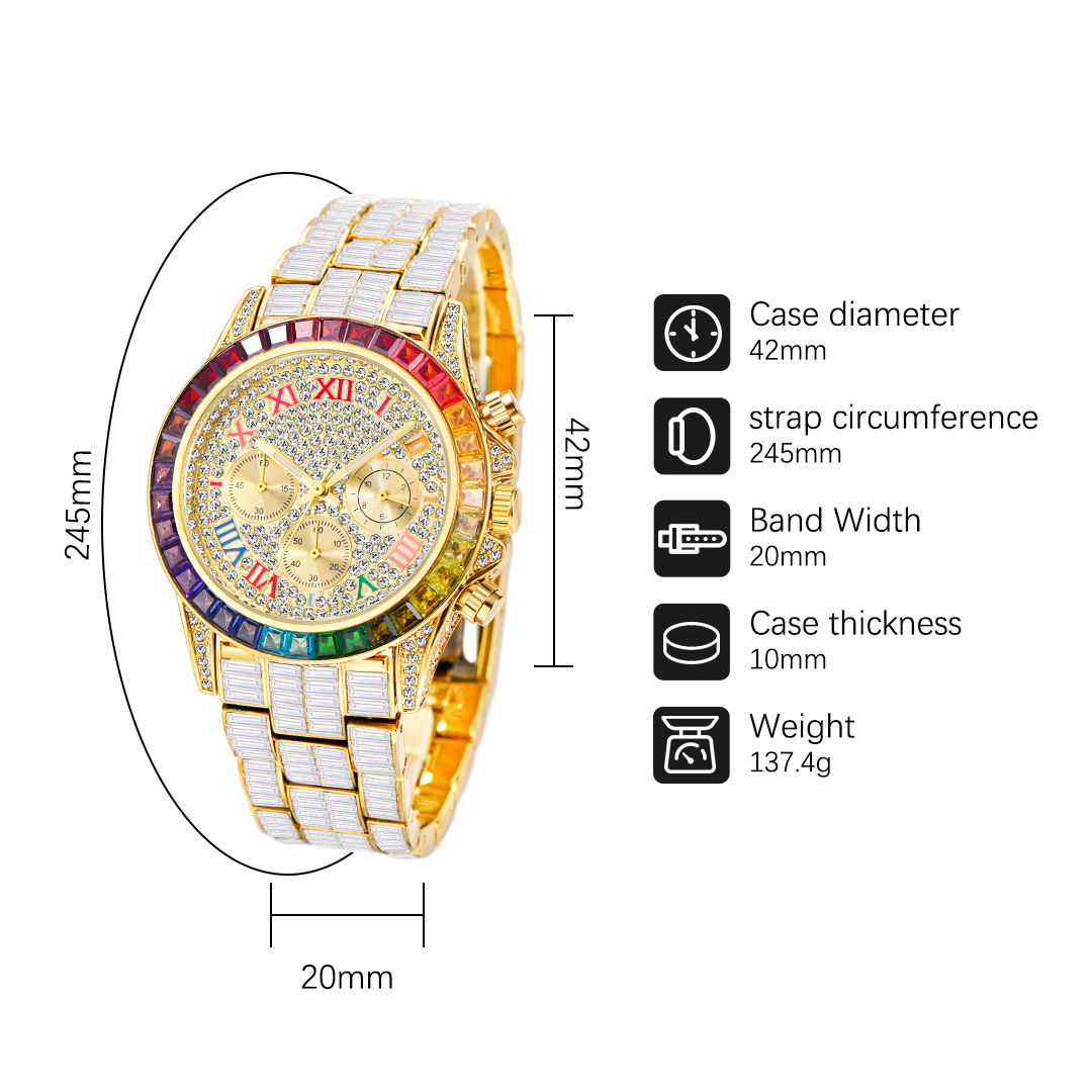 MISSFOX-Montre Glacée de Luxe  - Luxury Watch Mockup avis et prix