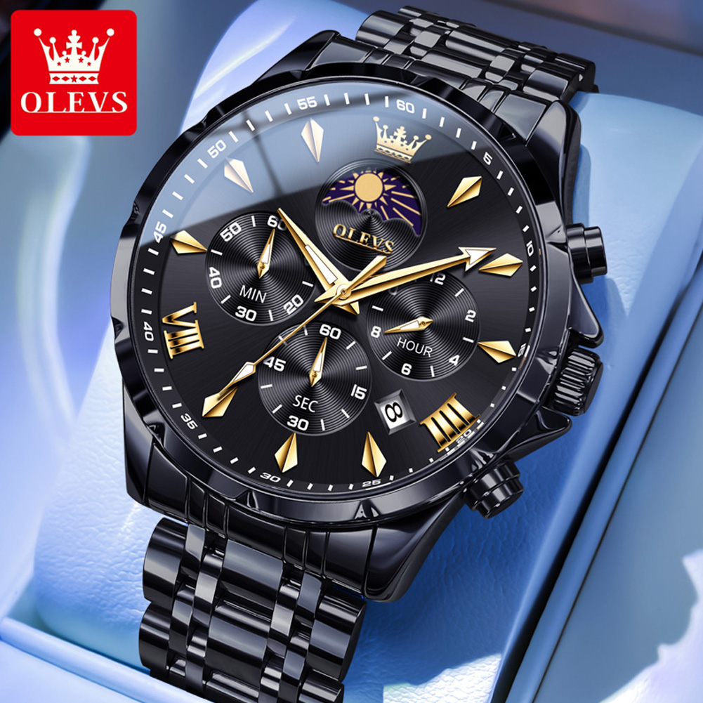 Montre pour homme OLEVS 3653 a - Luxury Watch Mockup avis et prix