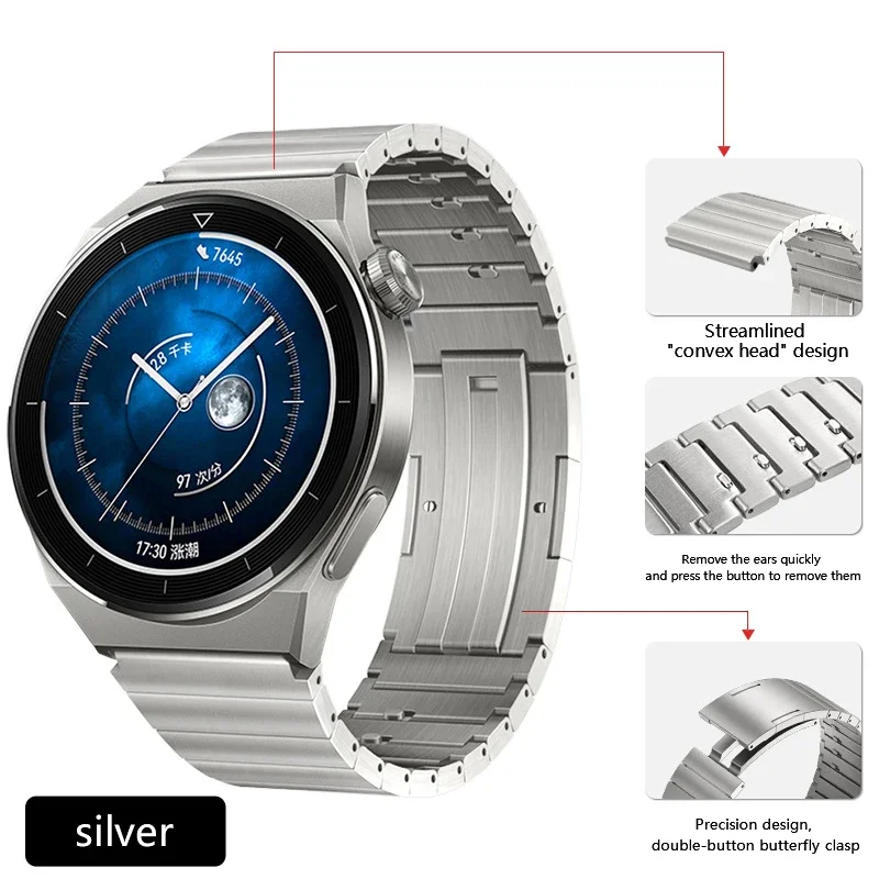 Bracelet métallique en titane  - Luxury Watch Galaxy avis et prix