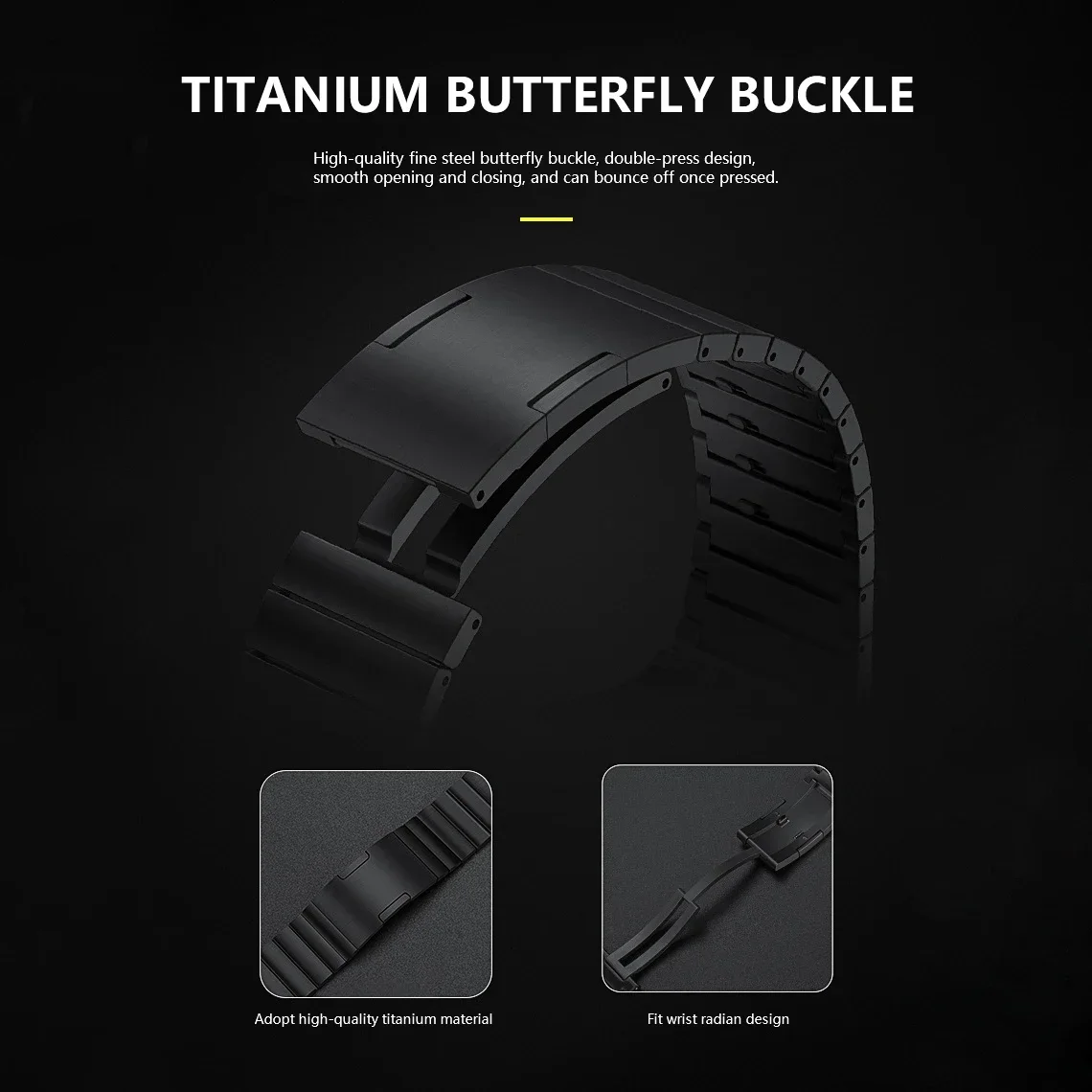 Bracelet métallique en titane  - Luxury Watch Galaxy avis et prix