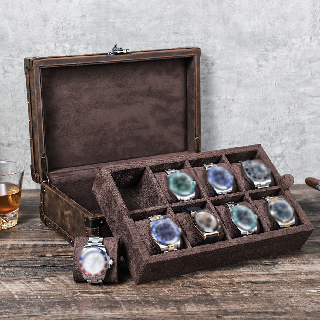 Boîte à montres en cuir person - Luxury Watch Case Travel avis et prix