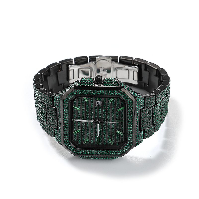 Montres à quartz pour hommes H - Luxury Watch Gold And Black avis et prix