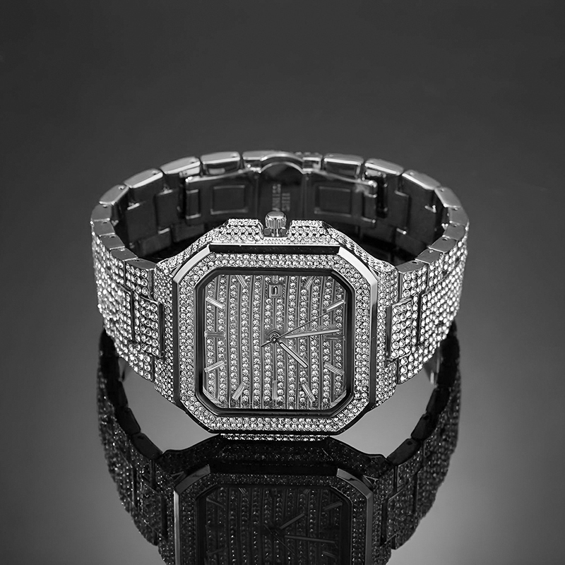 Montres à quartz pour hommes H - Luxury Watch Gold And Black avis et prix