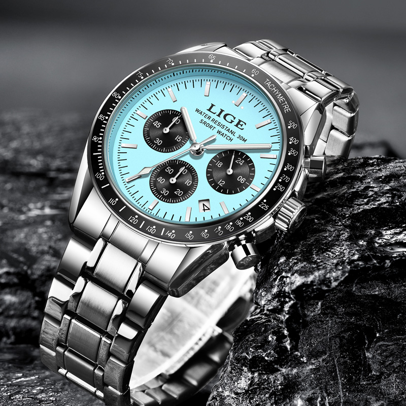 Montre pour homme LIGE, marque - Luxury Watch Holder For Men avis et prix