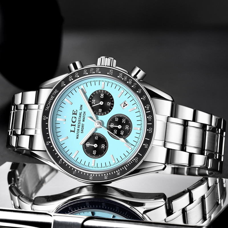 Montre pour homme LIGE, marque - Luxury Watch Holder For Men avis et prix