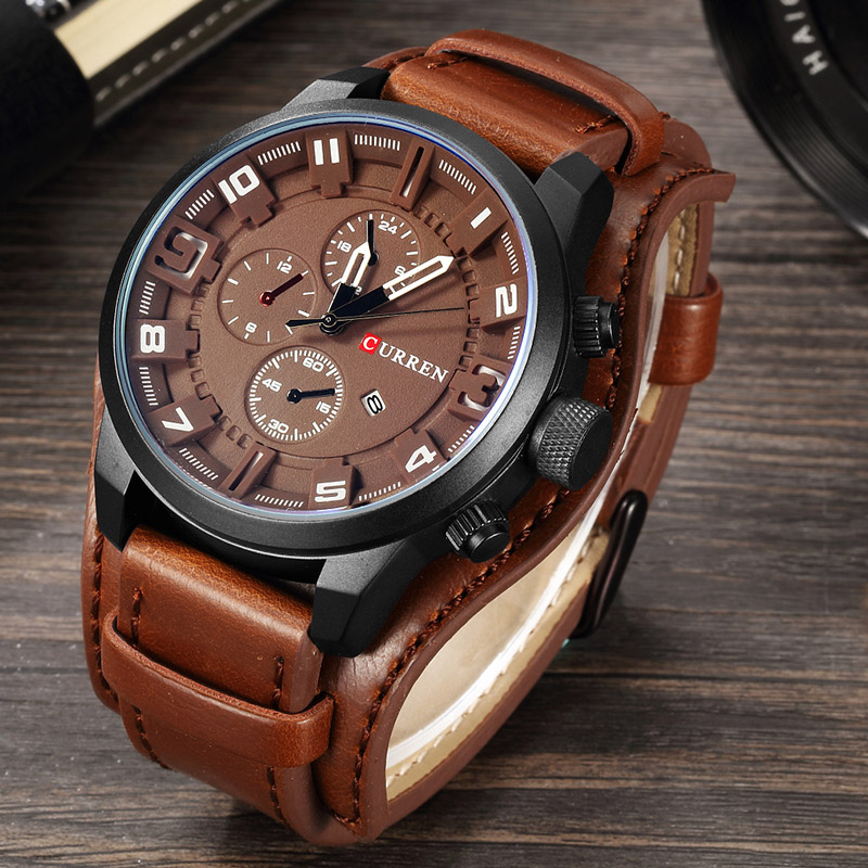 Montre CURREN 8225 de luxe ave - Luxury Watch Apple avis et prix
