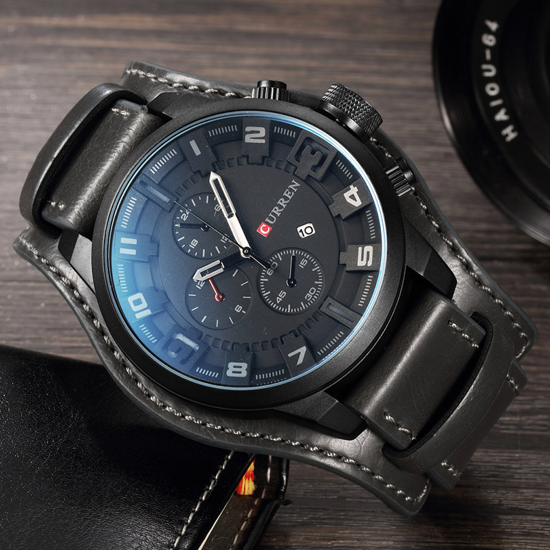 Montre CURREN 8225 de luxe ave - Luxury Watch Apple avis et prix