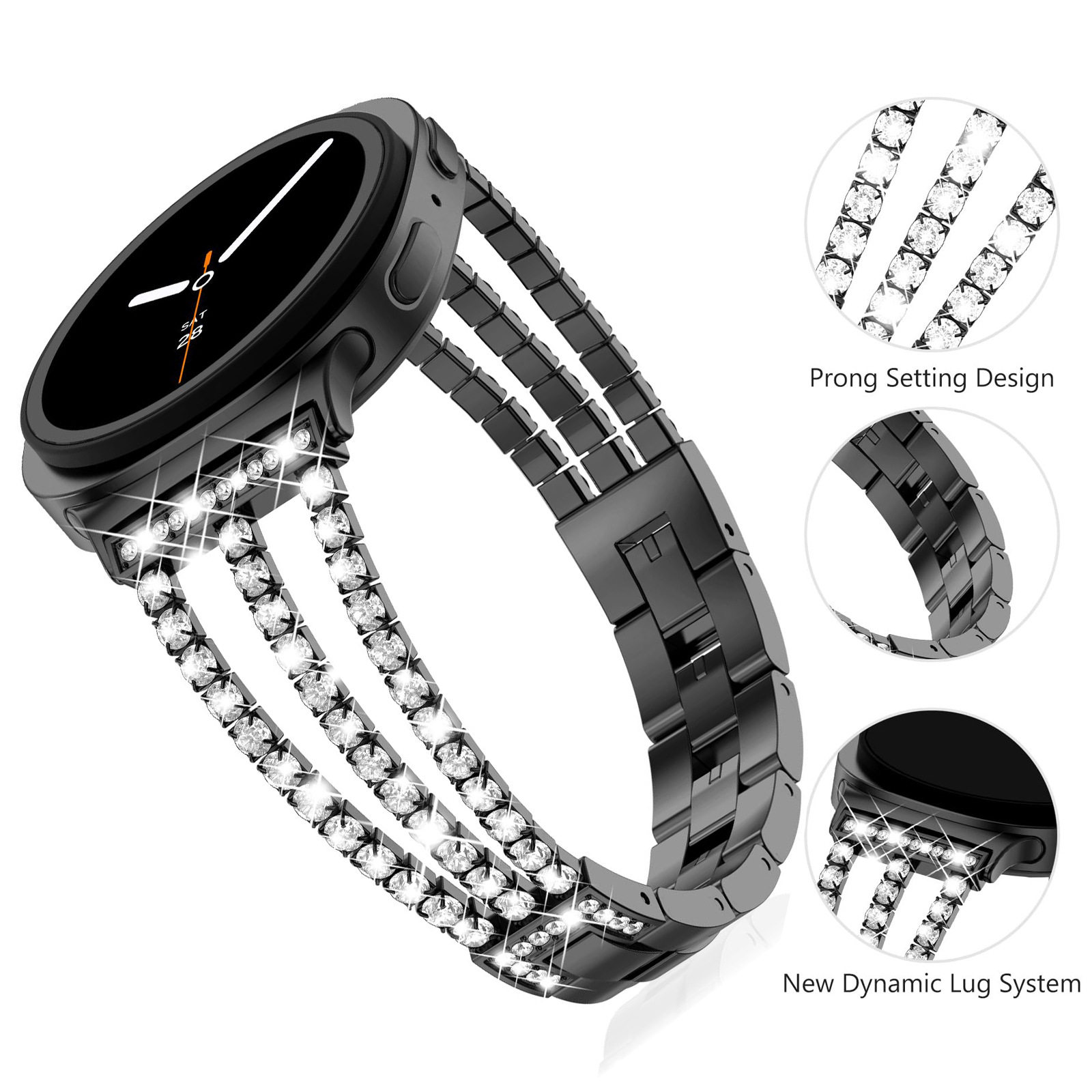 Bracelet en diamant pour Samsu - Luxury Watch Galaxy avis et prix