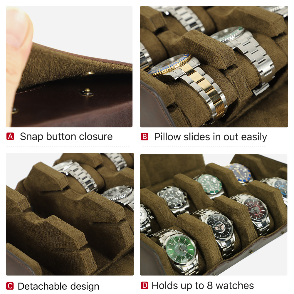 CONTACT'S FAMILY Étui de voyag - Luxury Watch Case Travel avis et prix