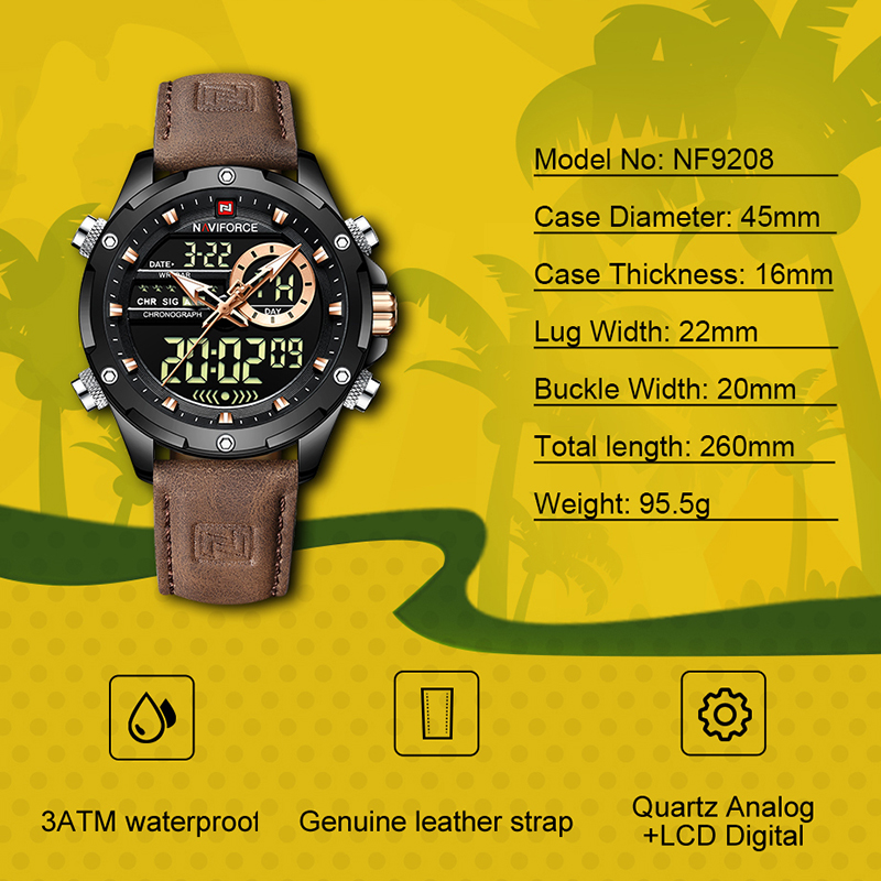 Nouvelles montres pour hommes  - Luxury Watch Holder For Men avis et prix