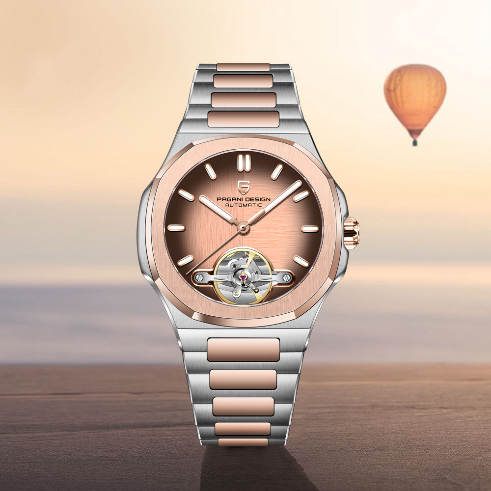 Nouvelle Montre Mécanique Homm - Tourbillon Movement Watch avis et prix
