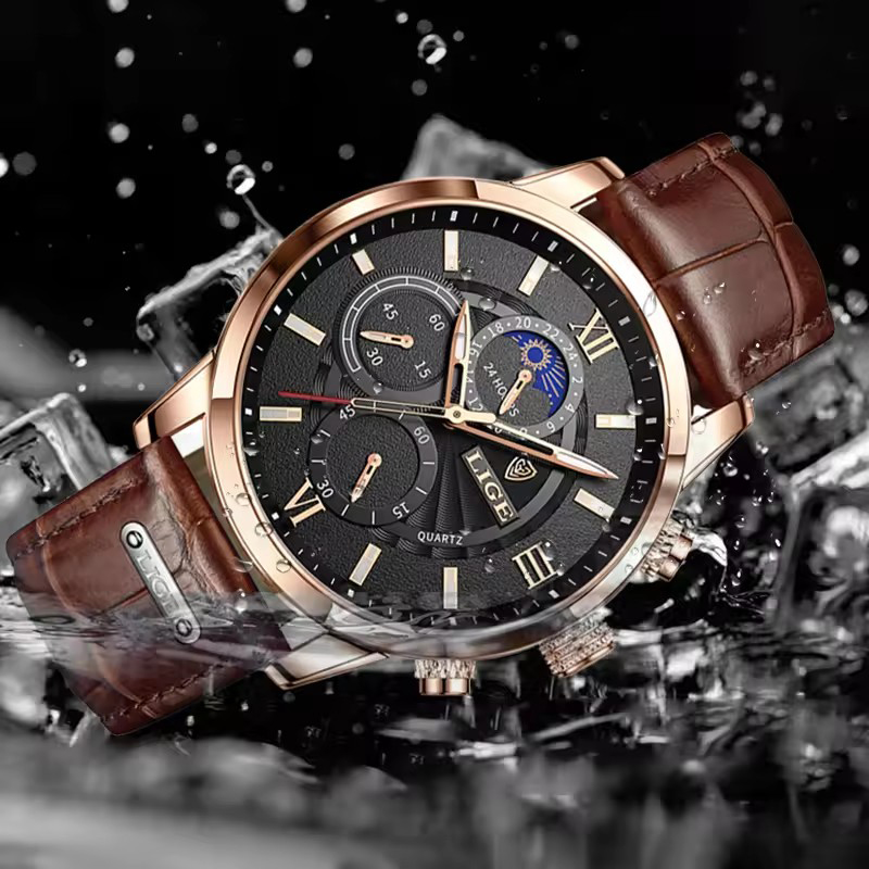 Montres pour hommes LIGE Top m - Luxury Watch Holder For Men avis et prix